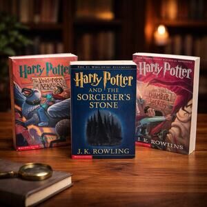Lot of 3 Harry Potter Books Paperbacks